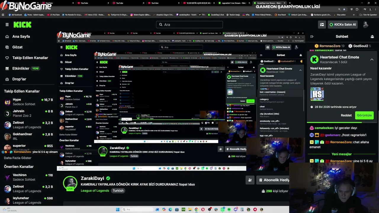 ZarakiDayi live stream