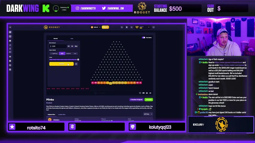 darkwing playing Slots & Casino - Live Casino Stream