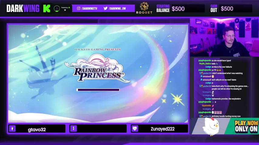 darkwing playing Slots & Casino - Live Casino Stream