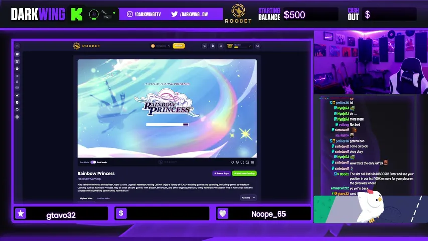 darkwing playing Slots & Casino - Live Casino Stream