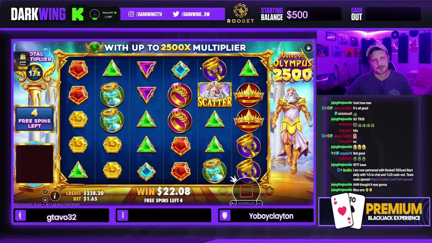 darkwing playing Slots & Casino - Live Casino Stream