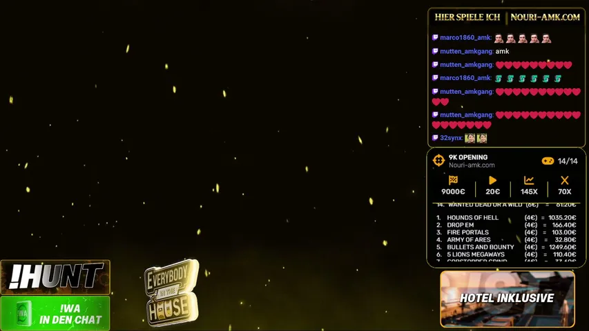 JETZT LIVE!!!! CRANK mit 9K Opening ! SR in den CHAT !  Wir schütteln heute den Salat mal richtig durch