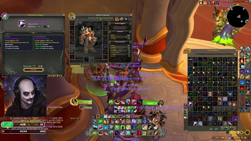 Domenica su Azeroth M+ 15+ 3281 rio score