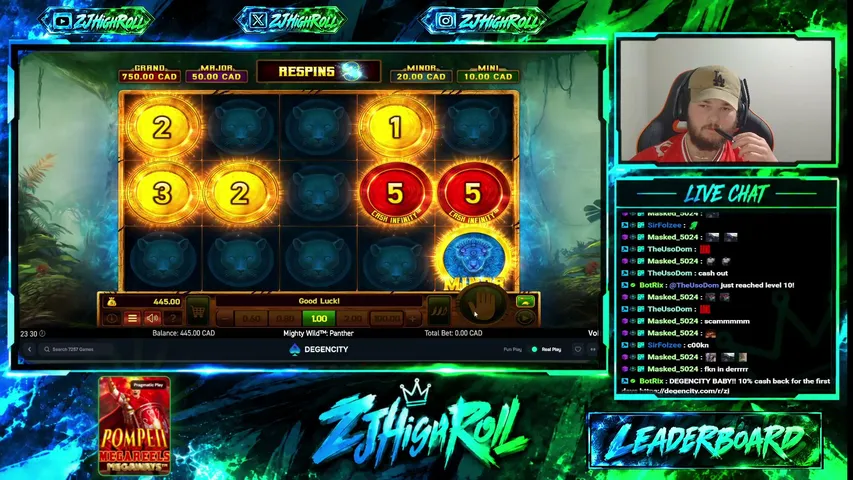 zjhighroll playing Slots & Casino - Live Casino Stream