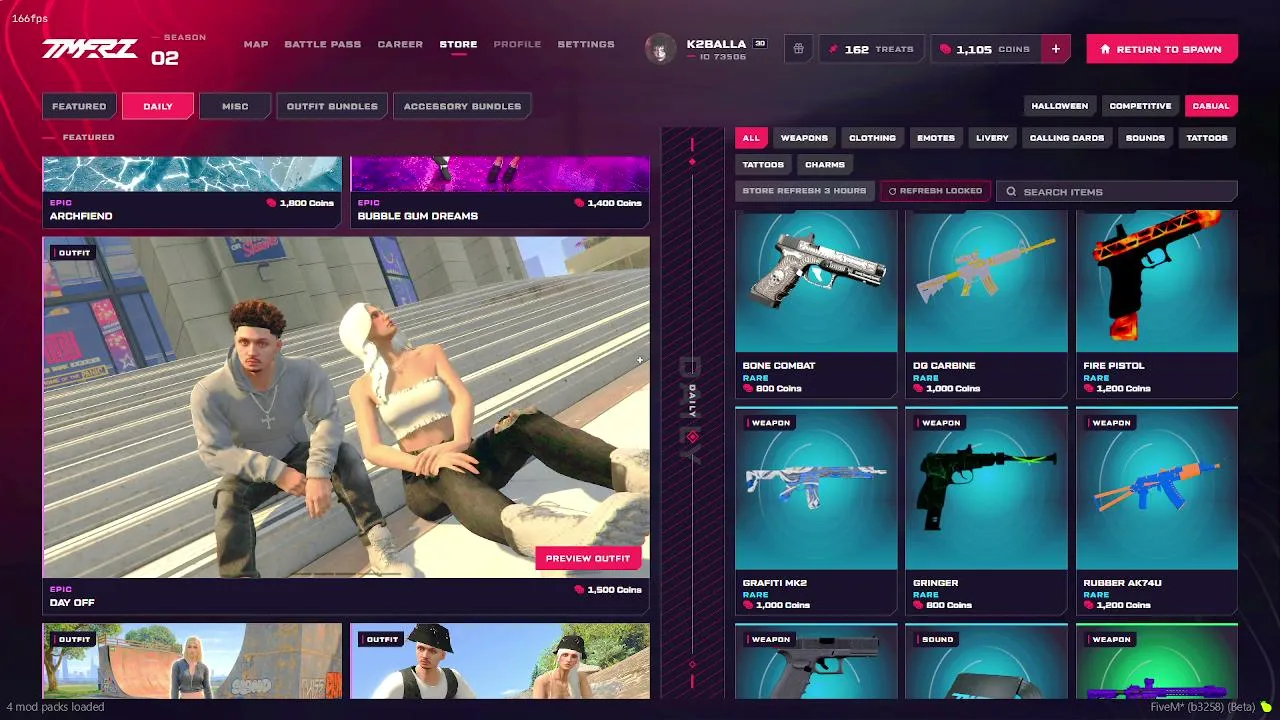 TMFRZ | Streamers