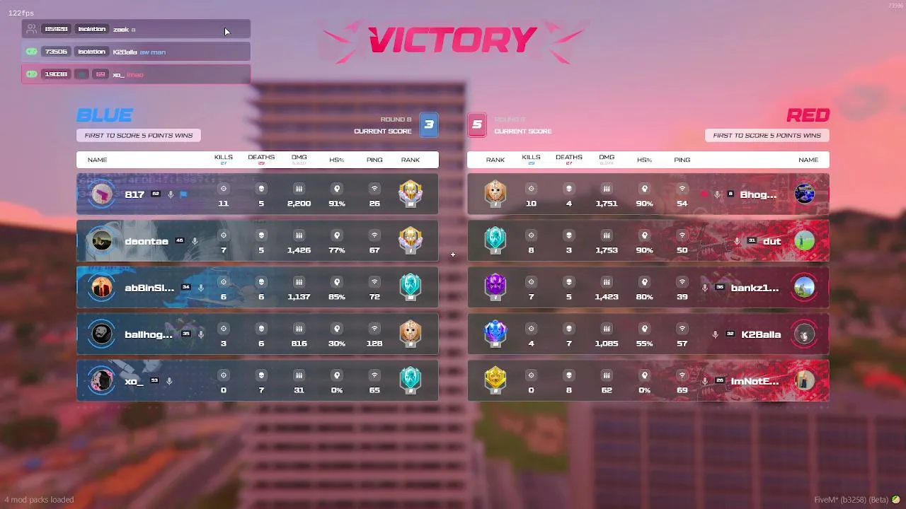 TMFRZ | Streamers