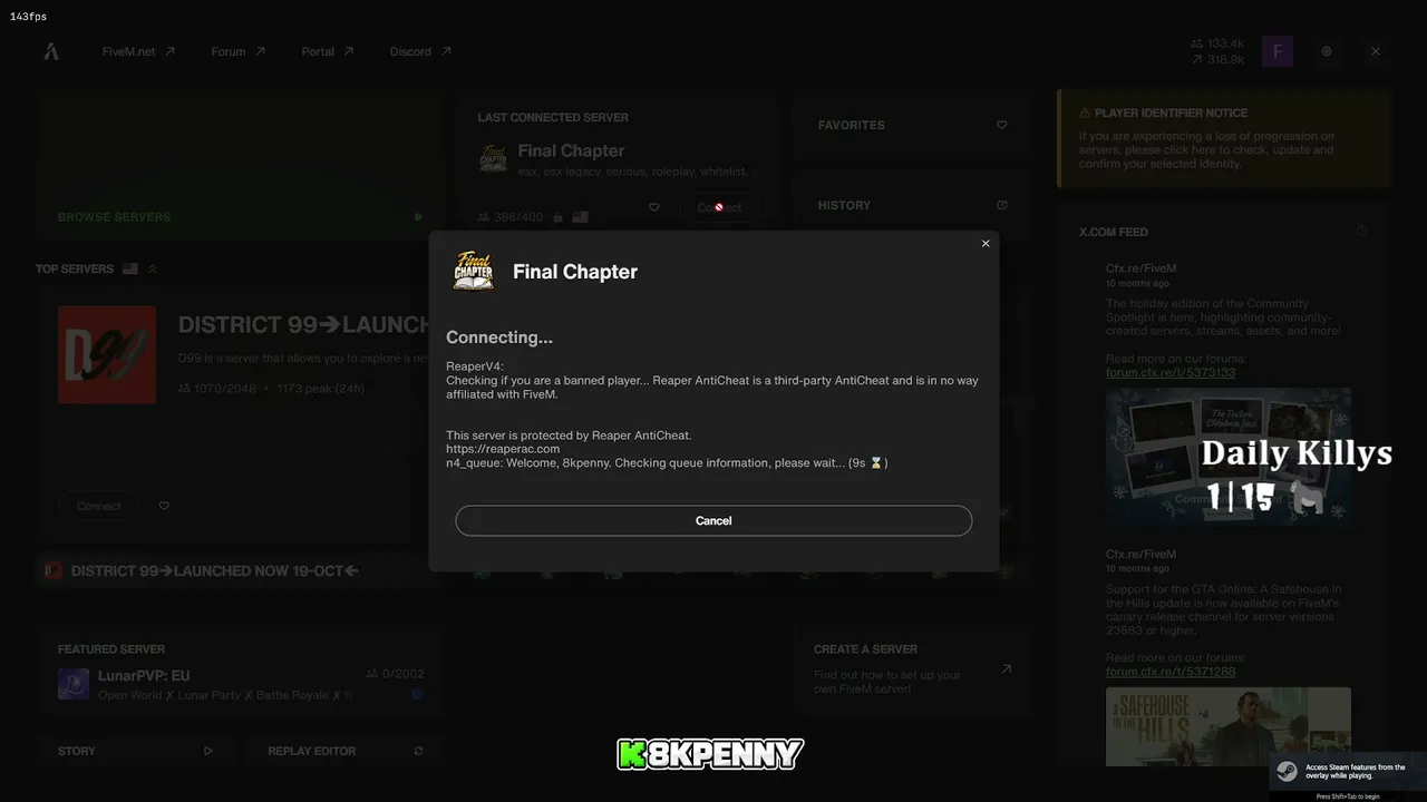 8kpenny live stream