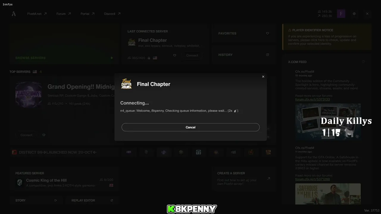 8kpenny live stream