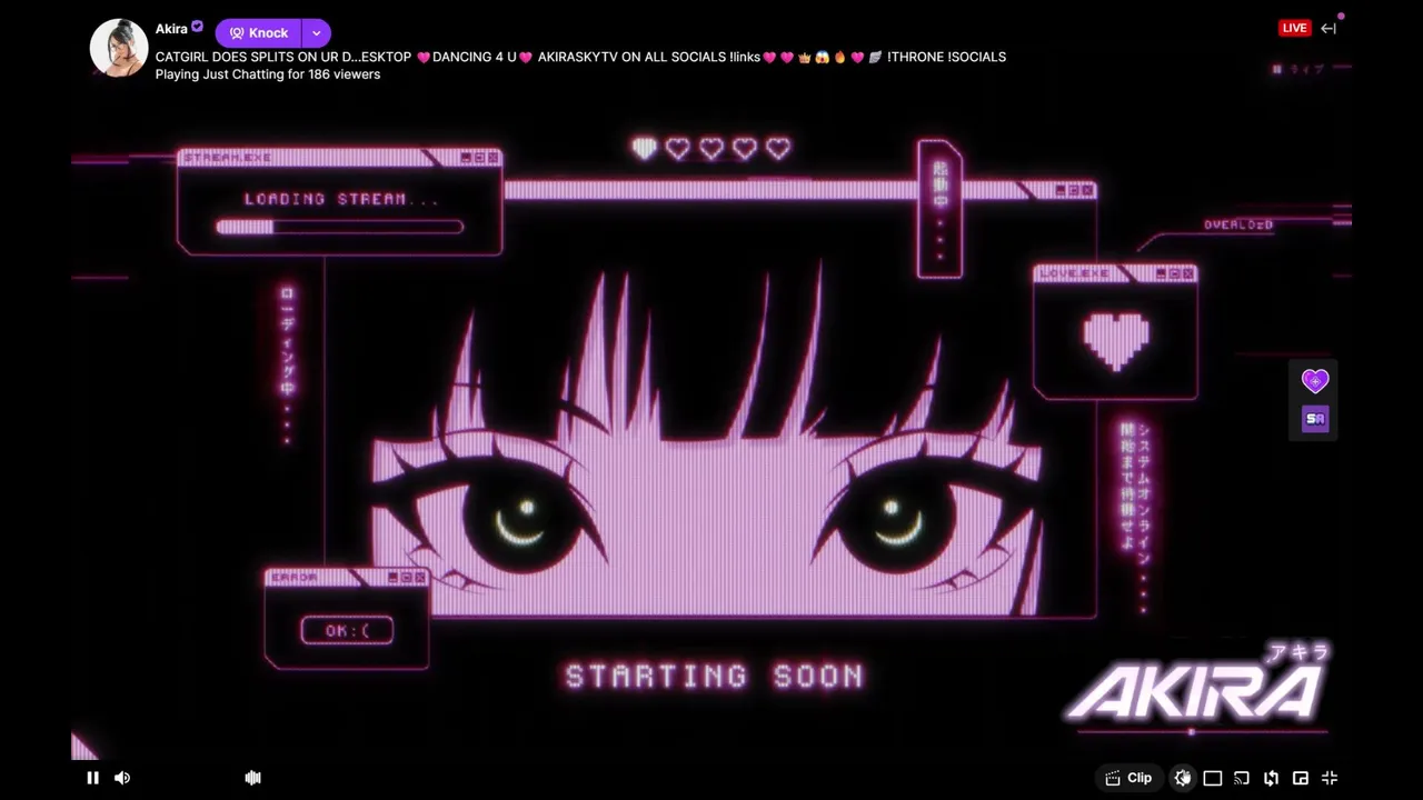 EGIRL DOES SPLITS ON UR D...ESKTOP