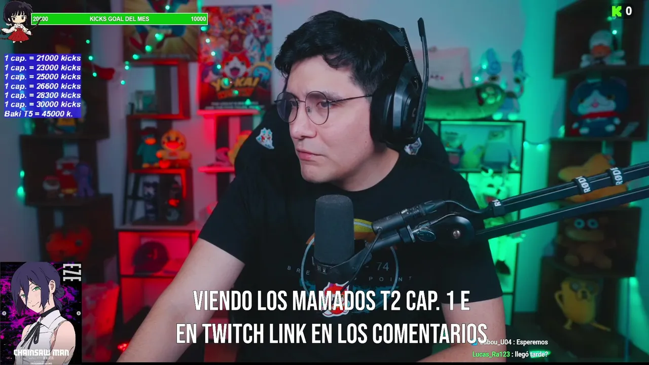 NOCHE DE LOS MAMADOS CHILENOS T4 + LISTA PARA LA GUERRA OTAKU 8 🇨🇱💪