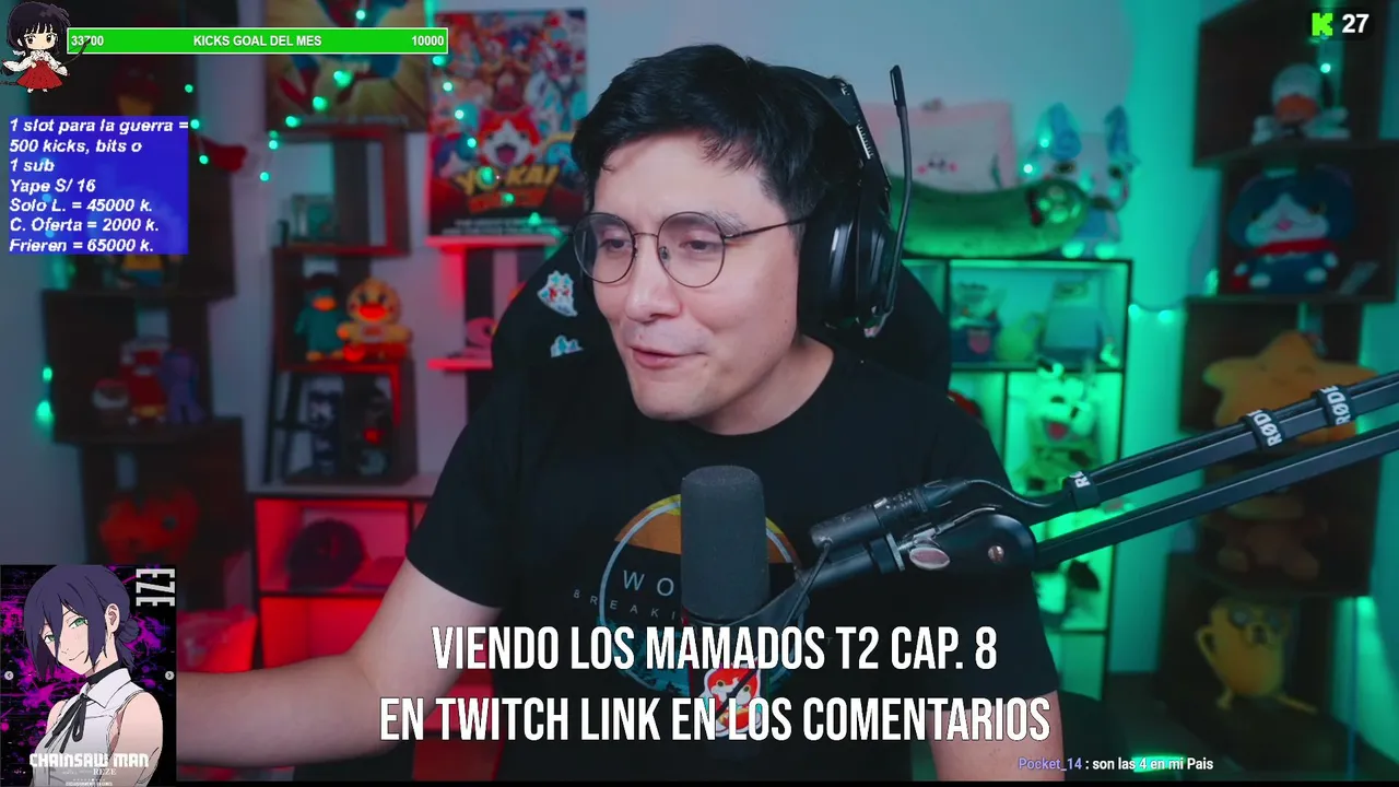 NOCHE DE LOS MAMADOS CHILENOS T4 + LISTA PARA LA GUERRA OTAKU 8 🇨🇱💪