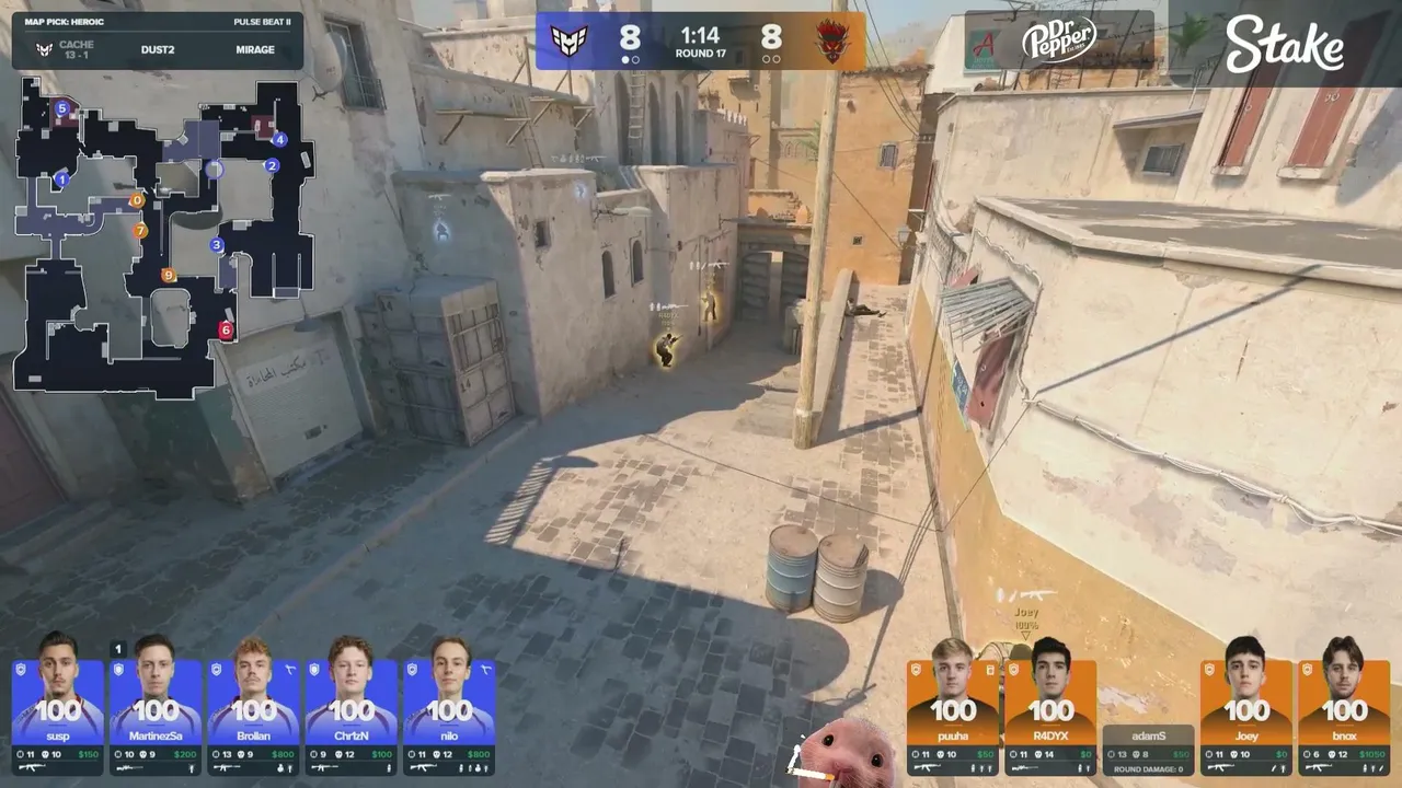 🚀 Stake Pulse Beat II 🎮 HEROIC vs Sangal 🎮🎙️ oonraimo & sLowiNd 🚀