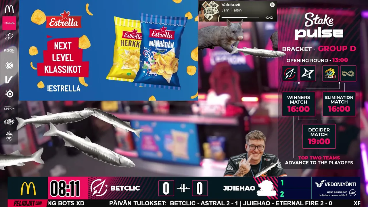 🚀 Stake Pulse Beat II 🎮 Betclic vs JiJieHao 🎮🎙️ OLVARi & sLowiNd 🚀