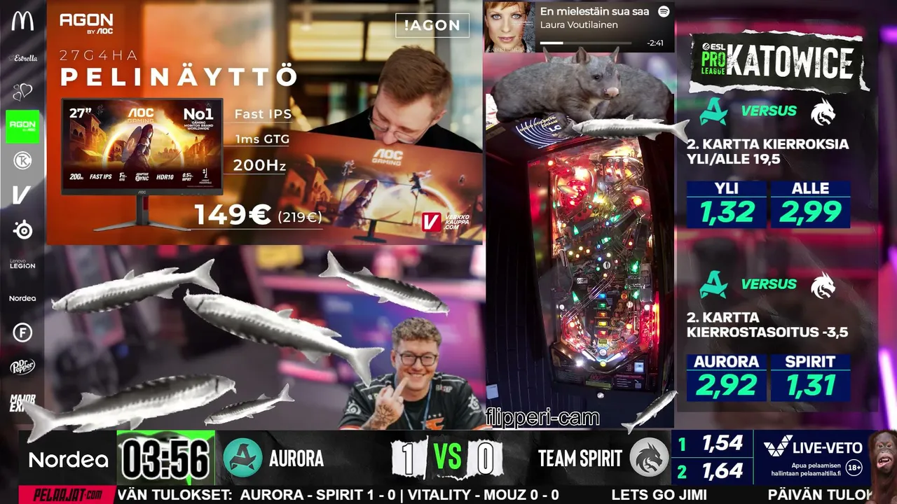 💚 ESL Pro League S24 ✨ Finaalit ✨🎙️ @OLVARi & @sLowiNd 💚
