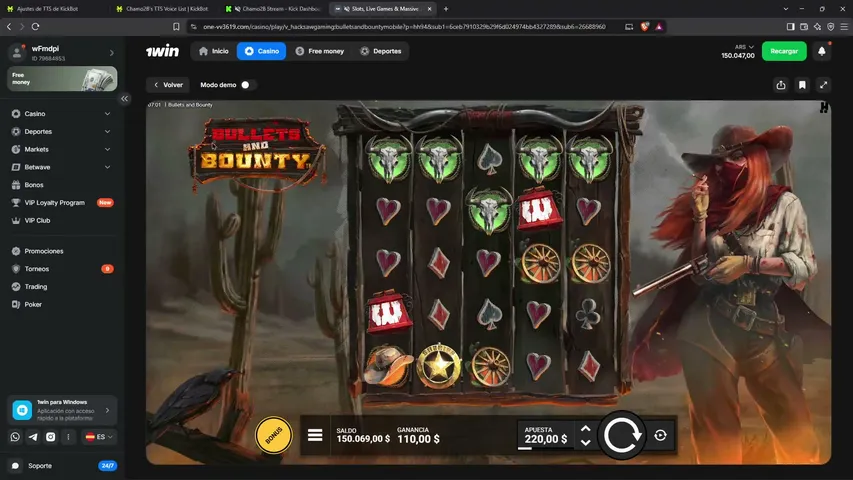 chamo2b playing Slots & Casino - Live Casino Stream