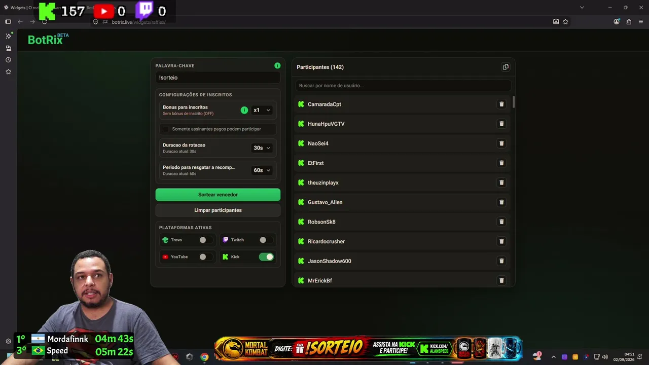 alanspeed live