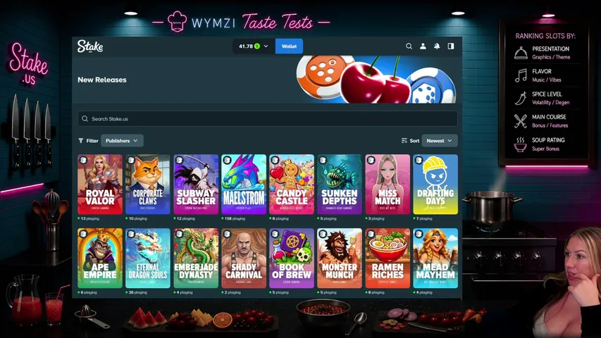 wymzi playing Slots & Casino - Live Casino Stream