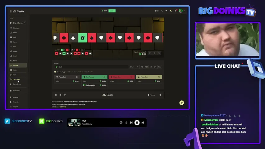 bigdoinks playing Slots & Casino - Live Casino Stream