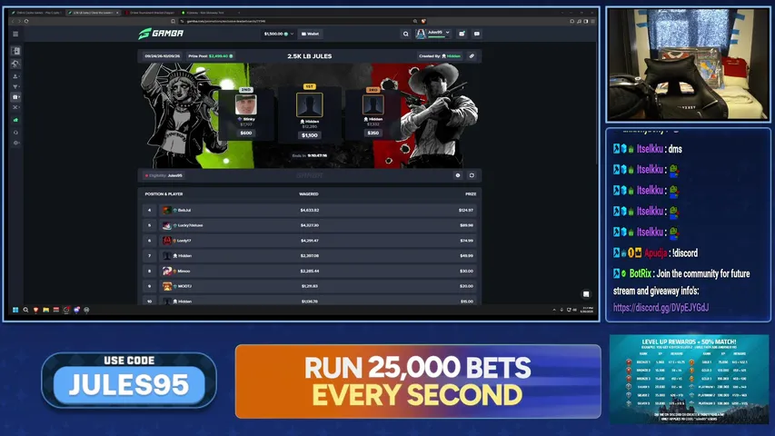 KingJul95 playing Slots & Casino - Live Casino Stream