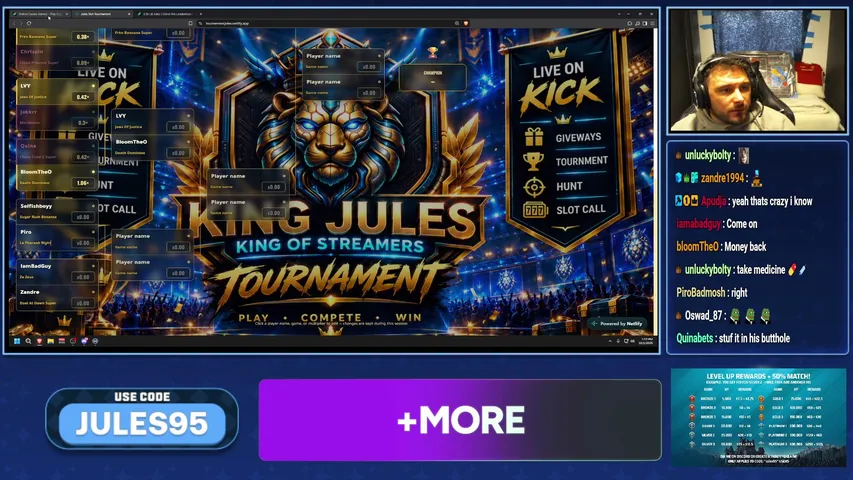 KingJul95 playing Slots & Casino - Live Casino Stream