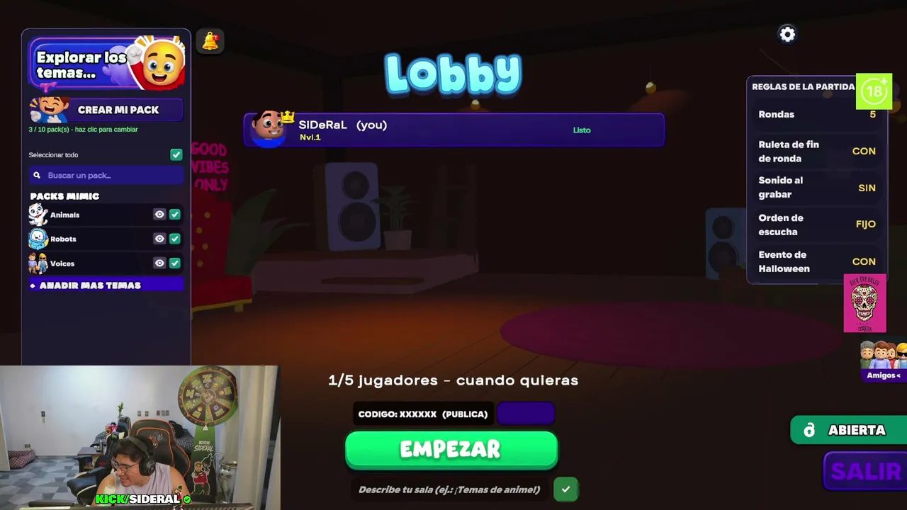 SiDeRaL — DOTEANDO !