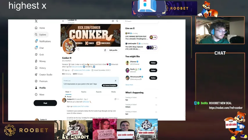 conker playing Slots & Casino - Live Casino Stream