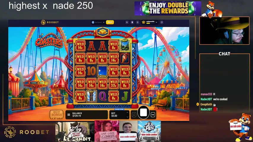 conker playing Slots & Casino - Live Casino Stream