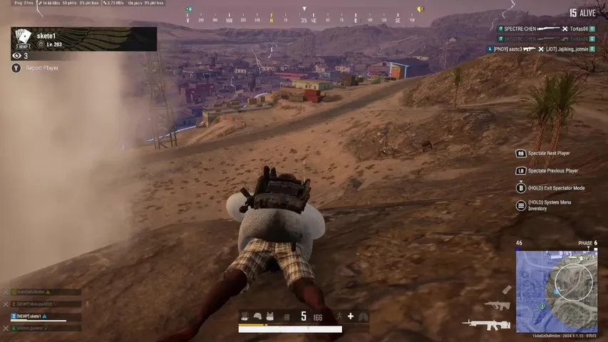 Trying the new game mode in pubg