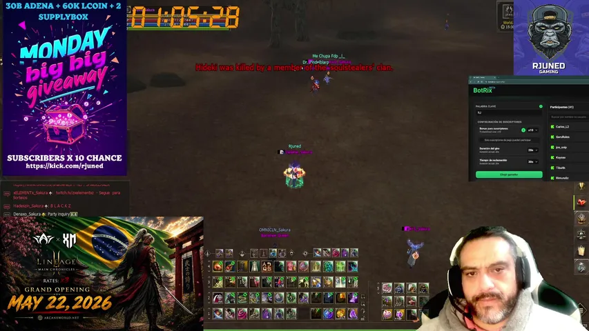 rjuned Lineage 2 stream image