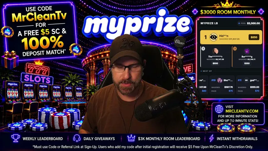 mrcleantv playing Slots & Casino - Live Casino Stream