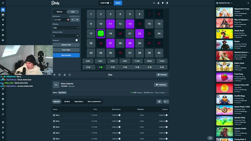 mojotx playing Slots & Casino - Live Casino Stream