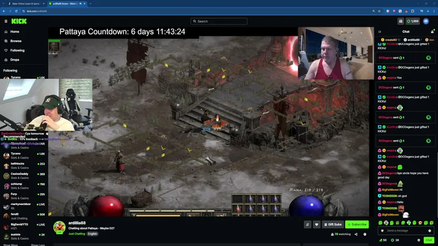 mojotx playing Slots & Casino - Live Casino Stream