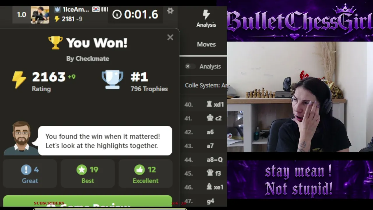 BulletChessGirl live