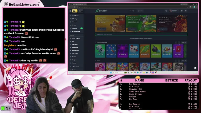 degenjen playing Slots & Casino - Live Casino Stream