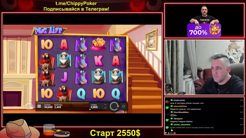 ChippyPoker playing Slots & Casino - Live Casino Stream