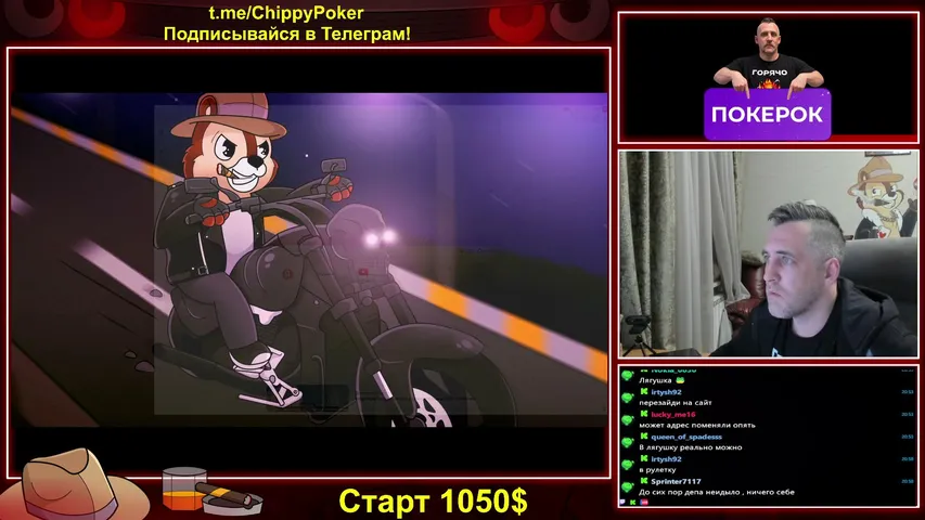 ChippyPoker playing Slots & Casino - Live Casino Stream