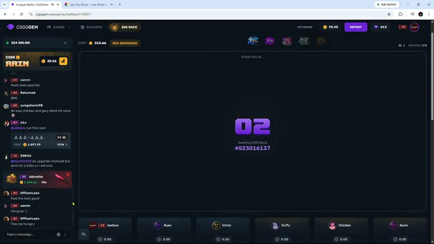 degengambles-1 playing Slots & Casino - Live Casino Stream