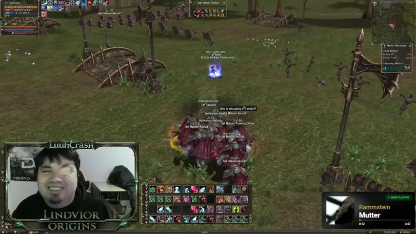 luuhcrash Lineage 2 stream image