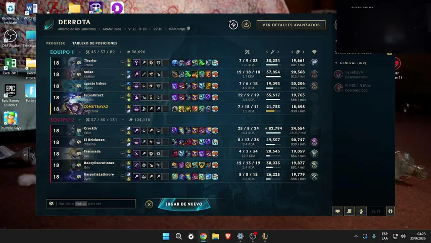 cometrabas12 playing Teamfight Tactics - Live Casino Stream