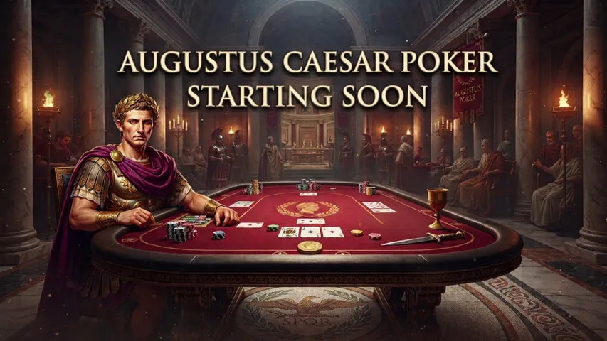 AugustusCaesarPoker playing Poker - Live Casino Stream