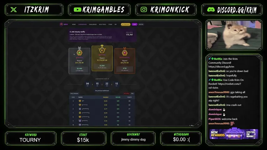 thekriminals playing Slots & Casino - Live Casino Stream