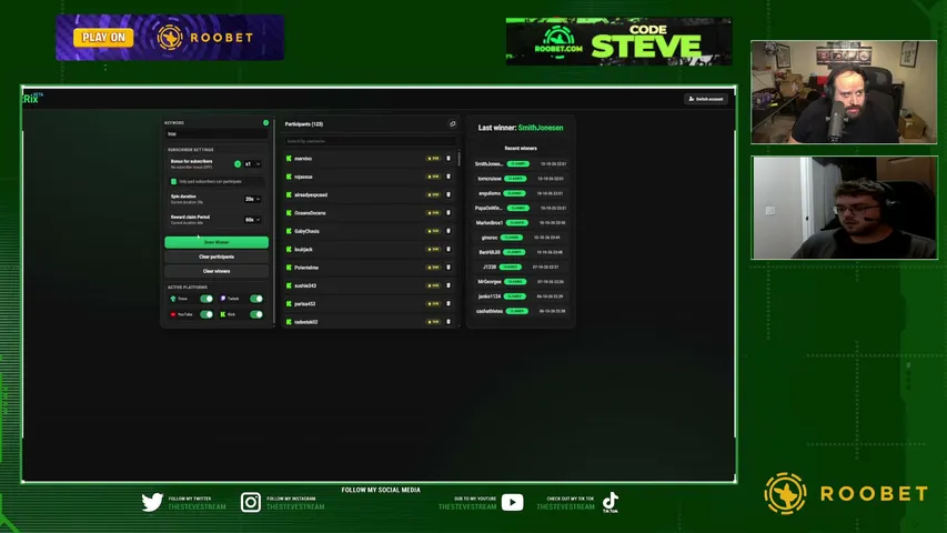 thestevestream playing Slots & Casino - Live Casino Stream