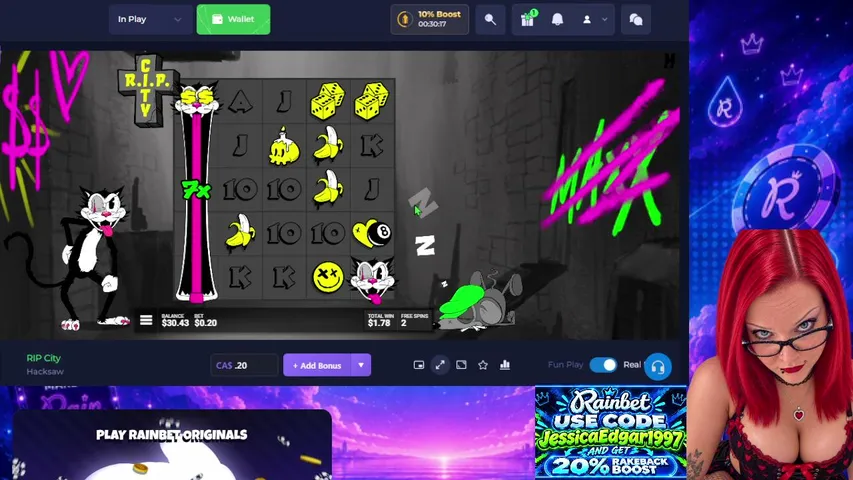 jessicaedgar1997 playing Slots & Casino - Live Casino Stream