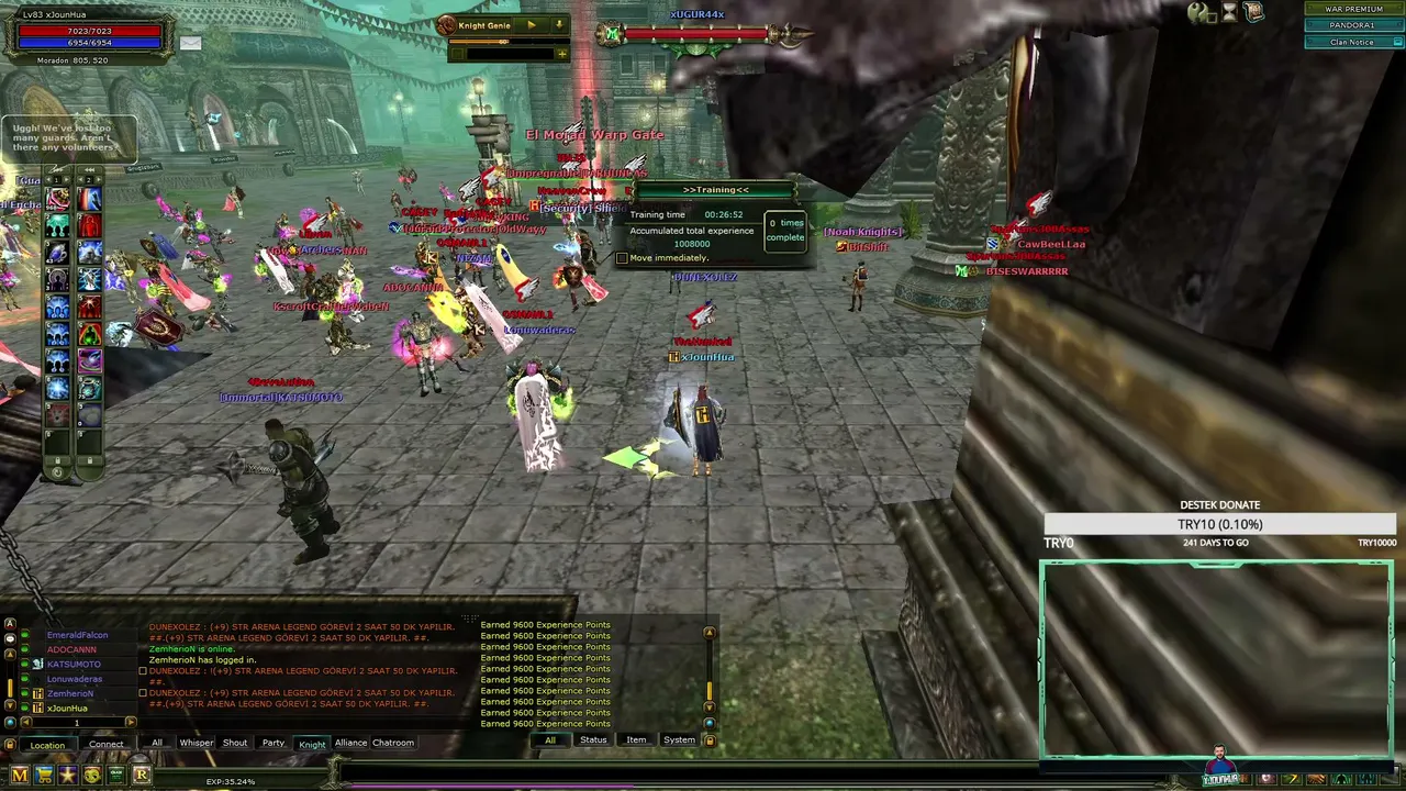 [PANDORA] YENİ SERVER HAYIRLI OLSUN SON DEMLER..