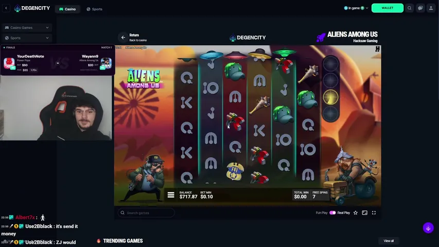 heycoob playing Slots & Casino - Live Casino Stream