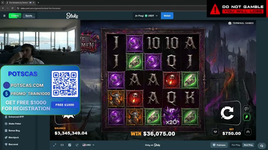 trainwreckstal playing Slots & Casino - Live Casino Stream