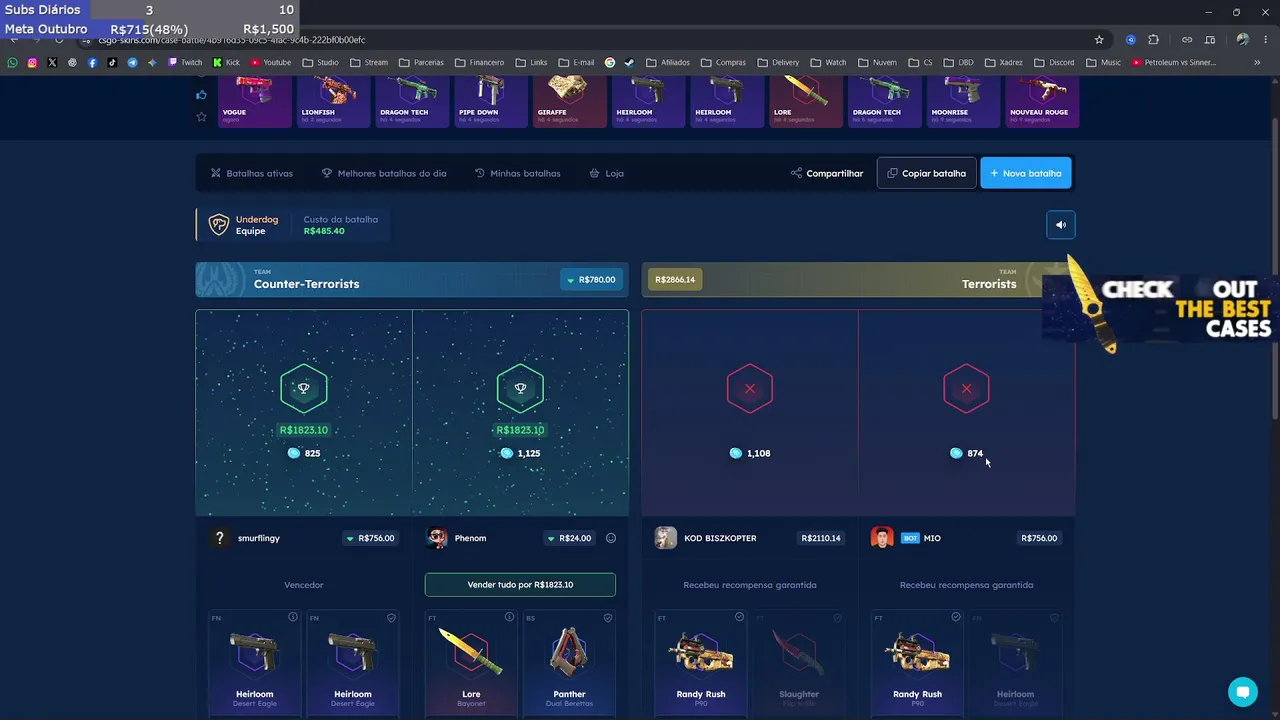 Phenombr live stream