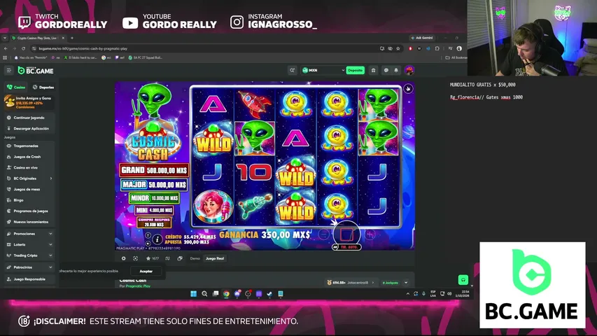 GordoReally playing Slots & Casino - Live Casino Stream