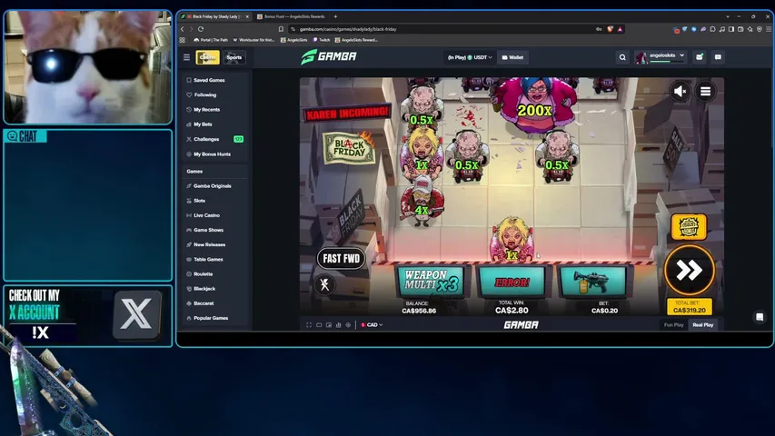 AngeloSlots playing Slots & Casino - Live Casino Stream