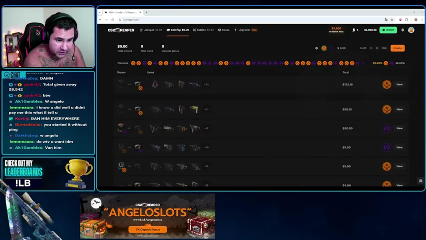AngeloSlots playing Slots & Casino - Live Casino Stream